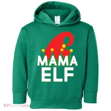 Christmas: Mama Elf Toddler Hoodie