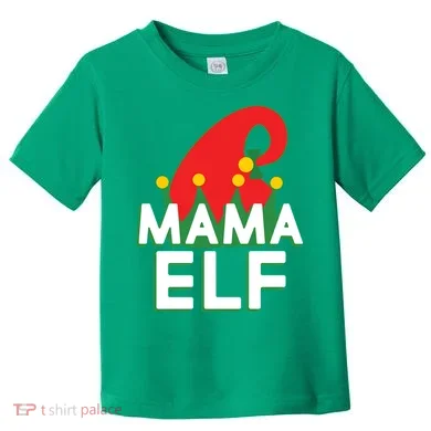 Christmas: Mama Elf Toddler T-Shirt