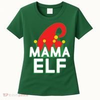 Christmas: Mama Elf Women's T-Shirt thumb 0