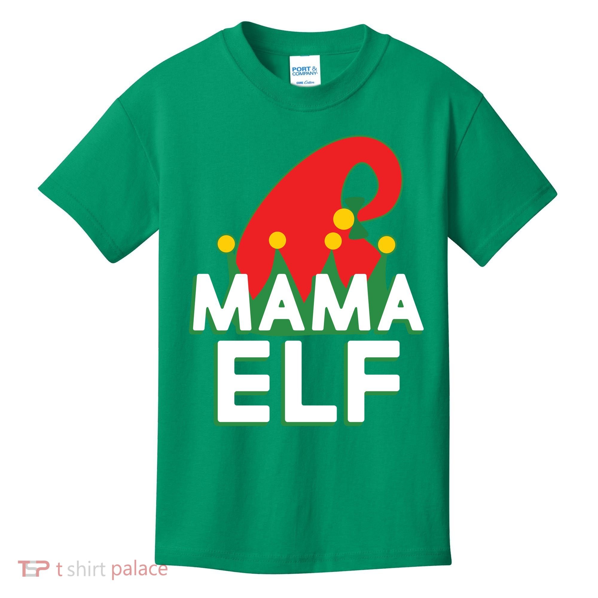 Christmas: Mama Elf Kids T-Shirt