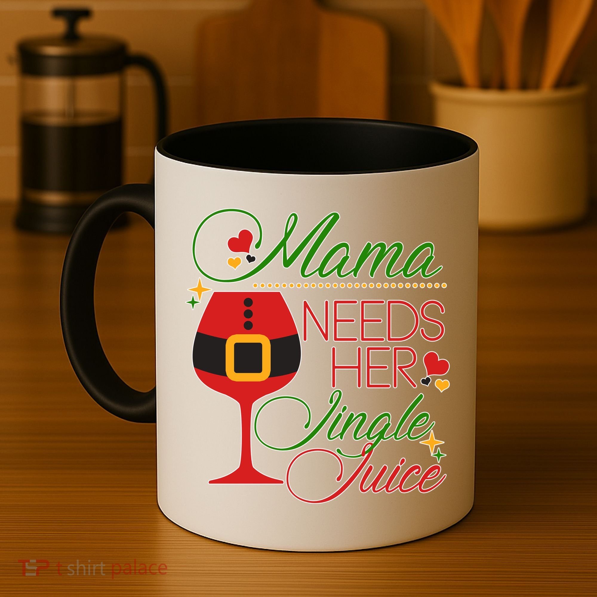 Christmas Mama Needs Her Jingle Juice Wine Coffee Mug