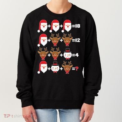 Christmas Math Quiz Women's Sweatshirt