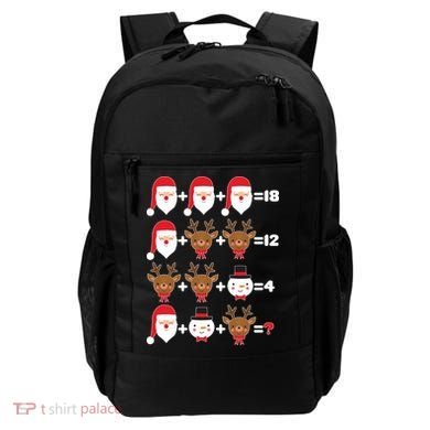 Christmas Math Quiz Backpack