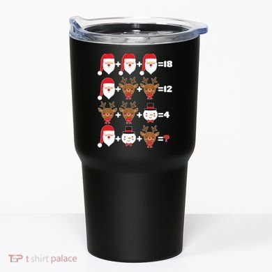 Christmas Math Quiz Tumbler