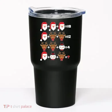 Christmas Math Quiz Tumbler