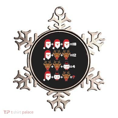 Christmas Math Quiz Ornament