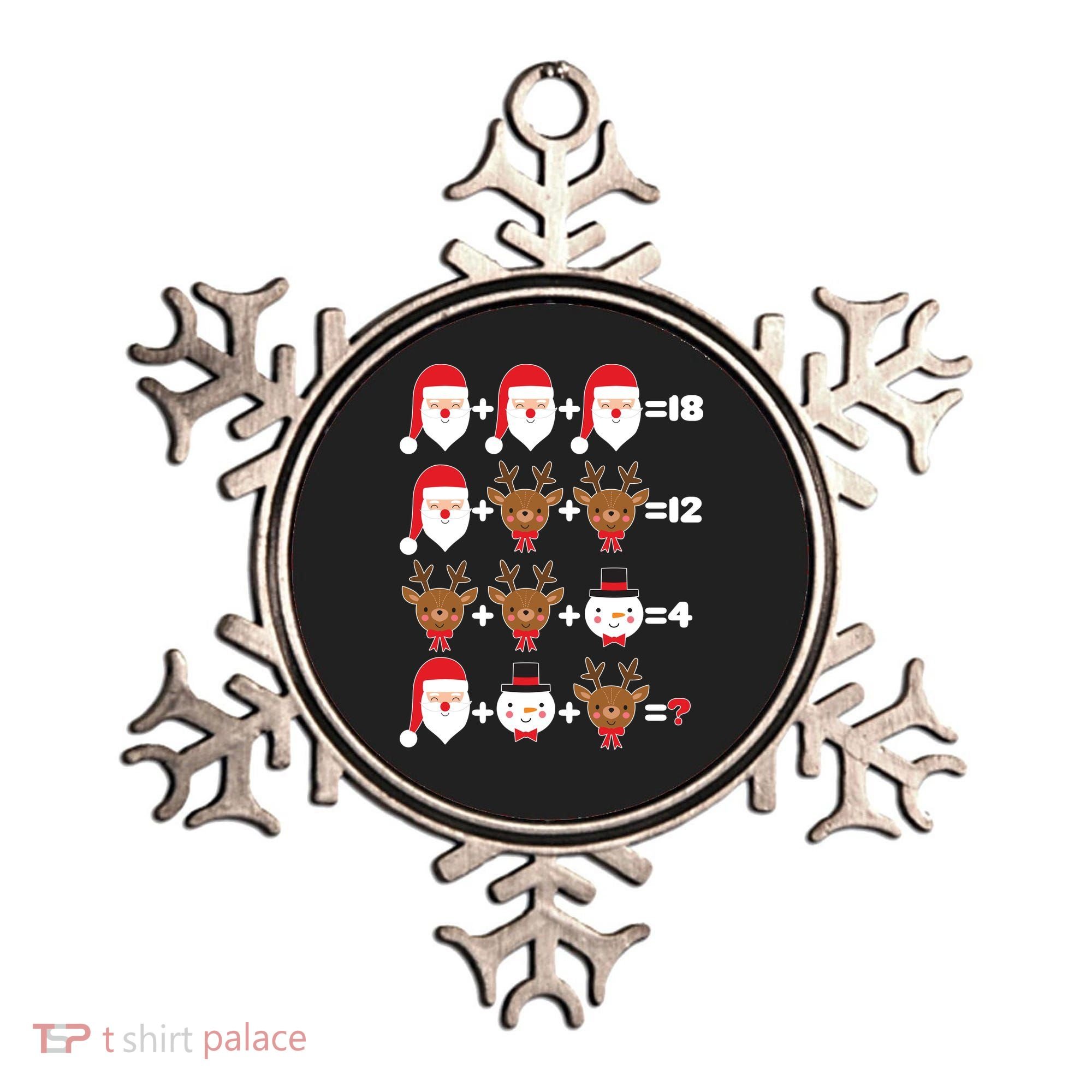 Christmas Math Quiz Ornament