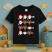 Christmas Math Quiz Toddler T-Shirt thumb 3