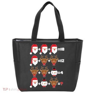 Christmas Math Quiz Tote Bag