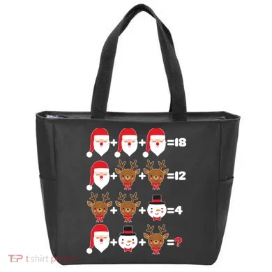 Christmas Math Quiz Tote Bag