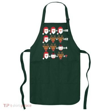 Christmas Math Quiz Apron