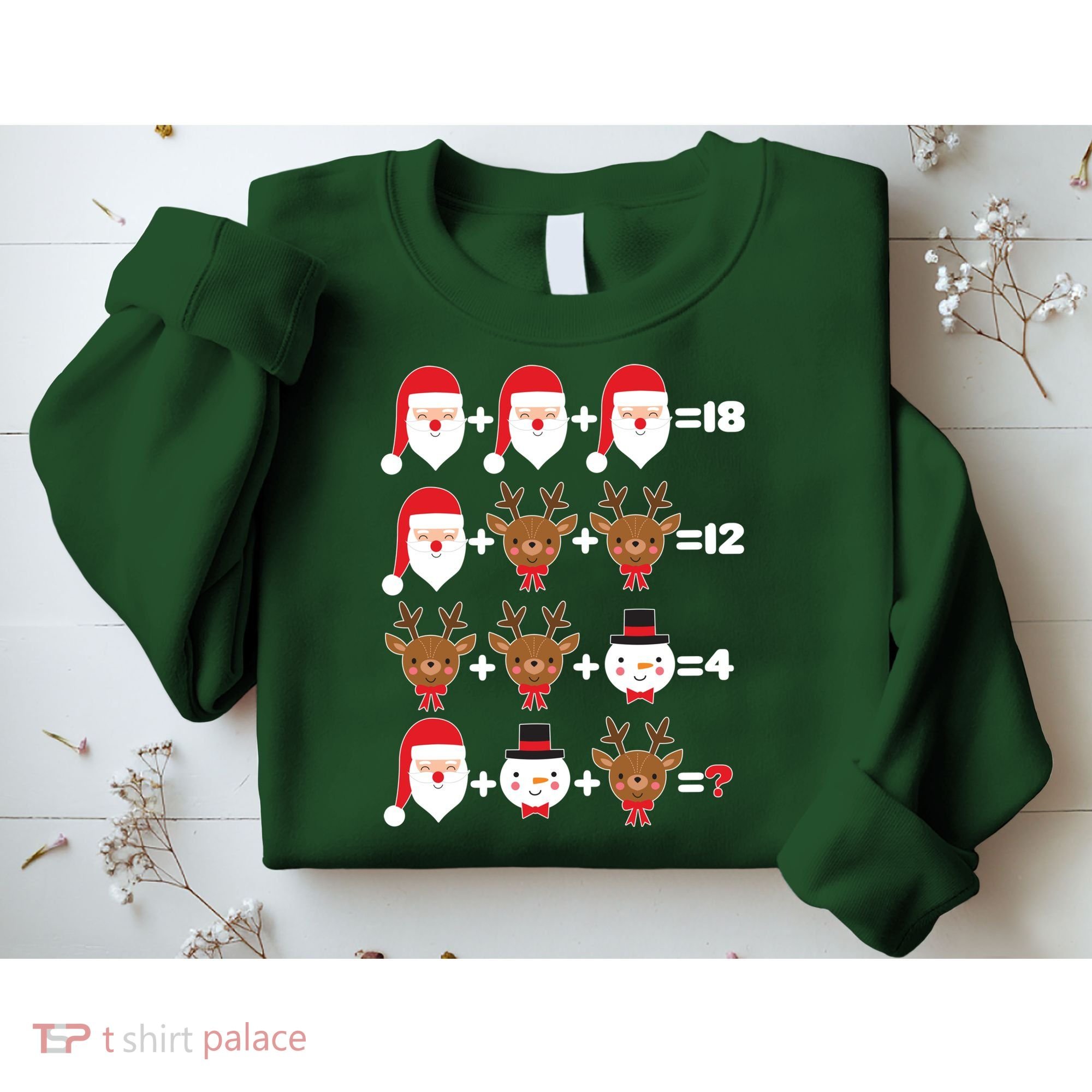 Christmas Math Quiz Sweatshirt