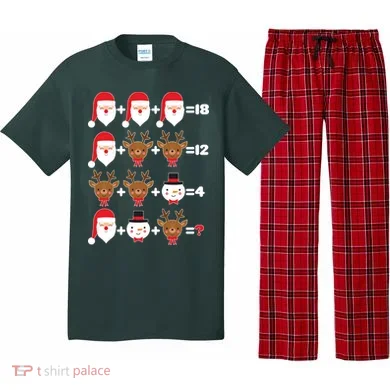 Christmas Math Quiz Pajama Set