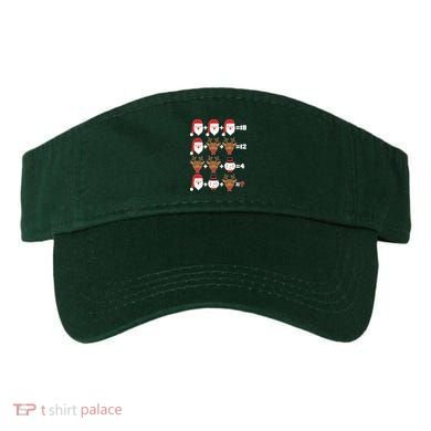Christmas Math Quiz Visor