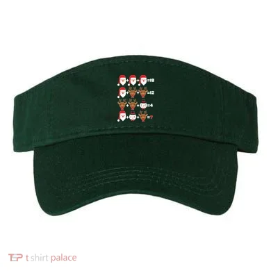 Christmas Math Quiz Visor