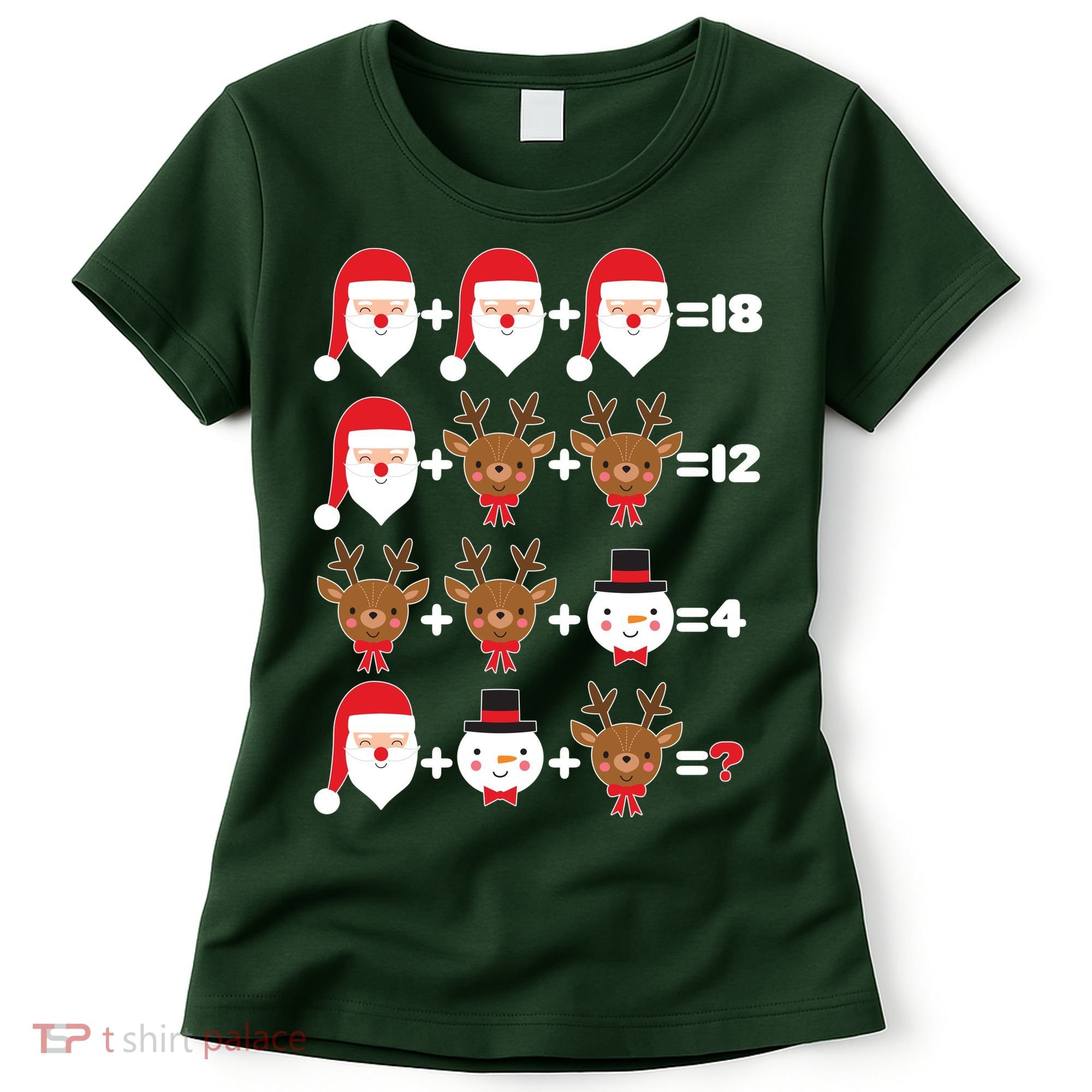 Christmas Math Quiz Women's T-Shirt