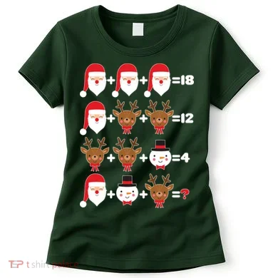 Christmas Math Quiz Women's T-Shirt
