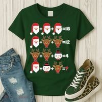 Christmas Math Quiz Women's T-Shirt thumb 3
