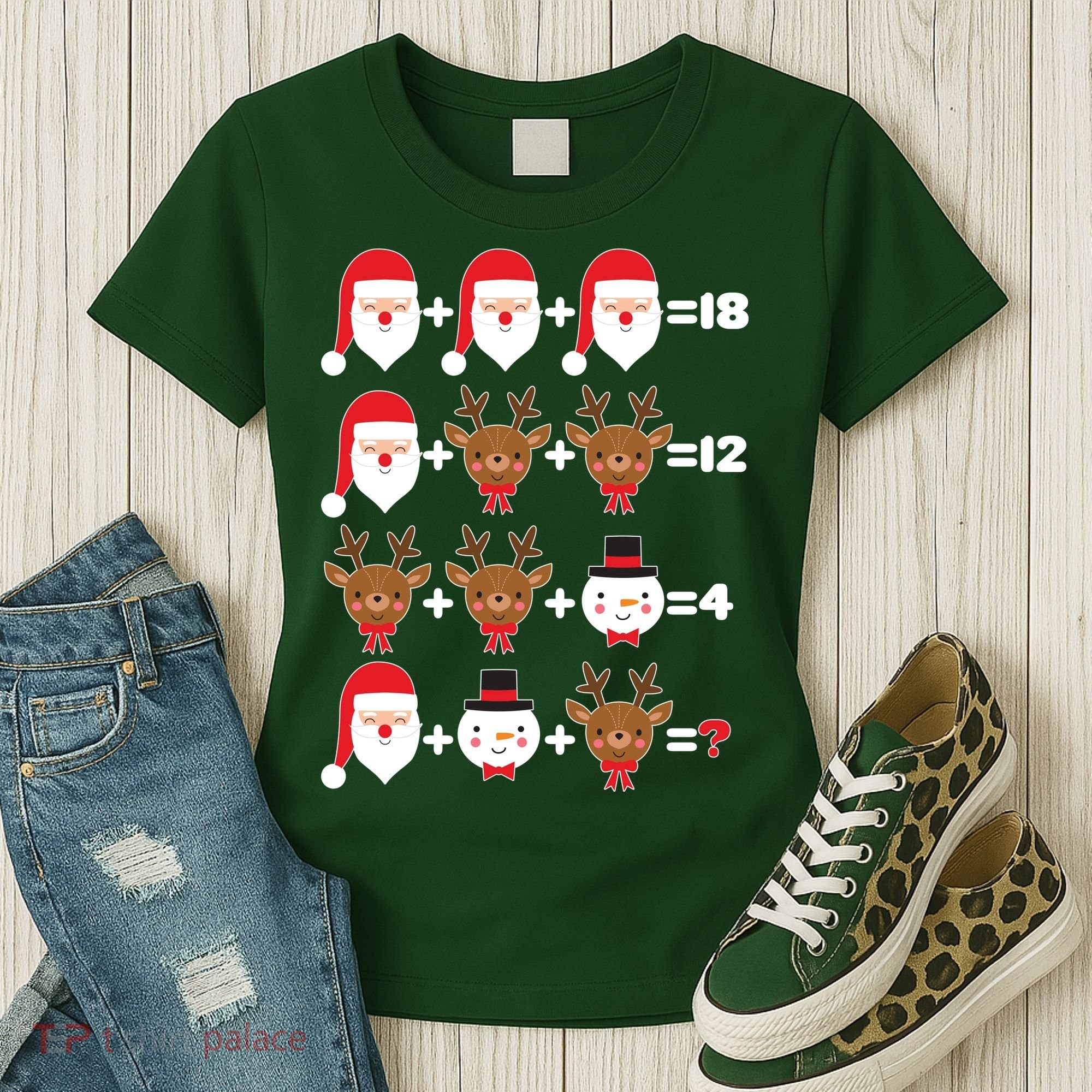 Christmas Math Quiz Women's T-Shirt