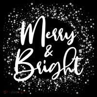 Christmas Merry and Bright Women's Hoodie thumb 2