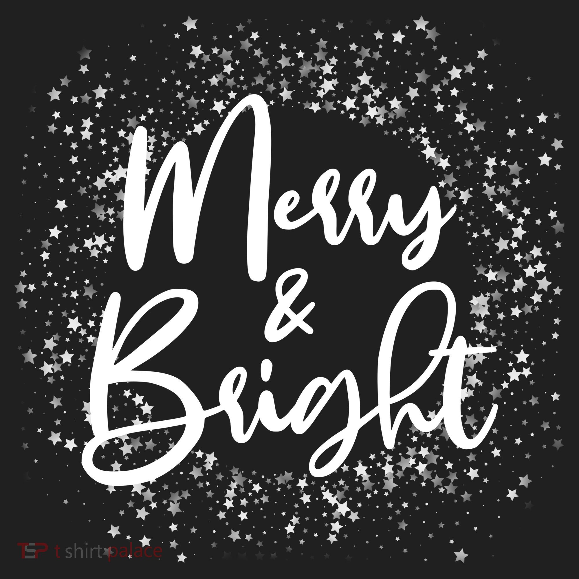 Christmas Merry and Bright Golf Towel