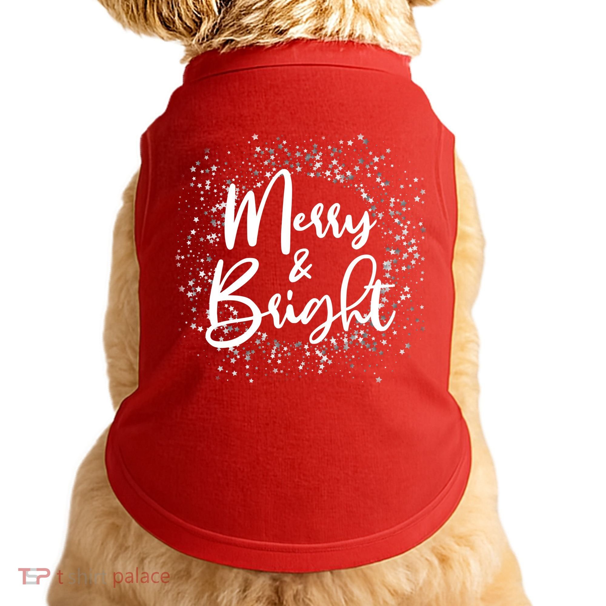 Christmas Merry and Bright Doggie Tank