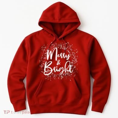 Christmas Merry and Bright Hoodie
