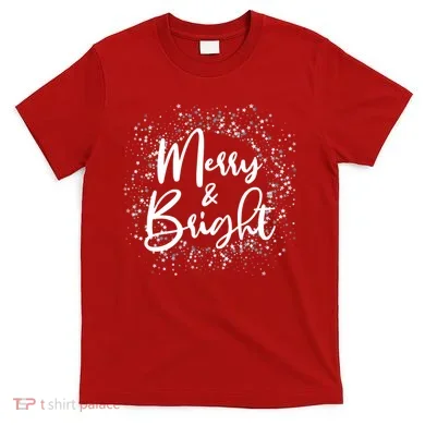Christmas Merry and Bright T-Shirt