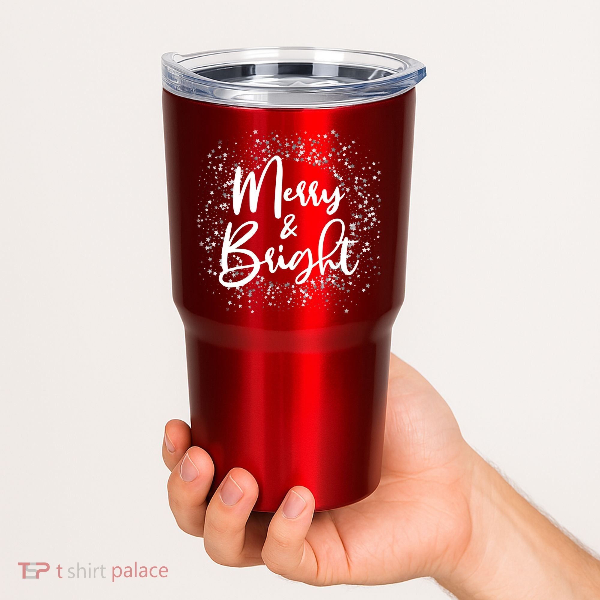 Christmas Merry and Bright Tumbler