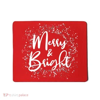 Christmas Merry and Bright Mousepad