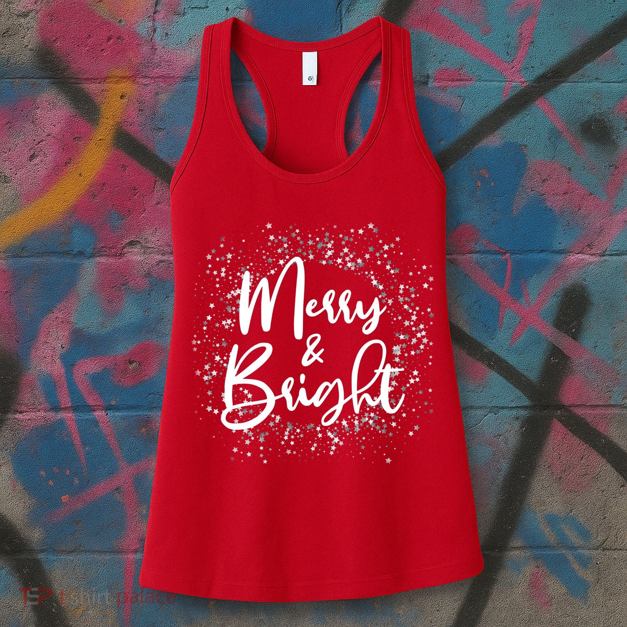 Christmas Merry and Bright Women's Tank Top