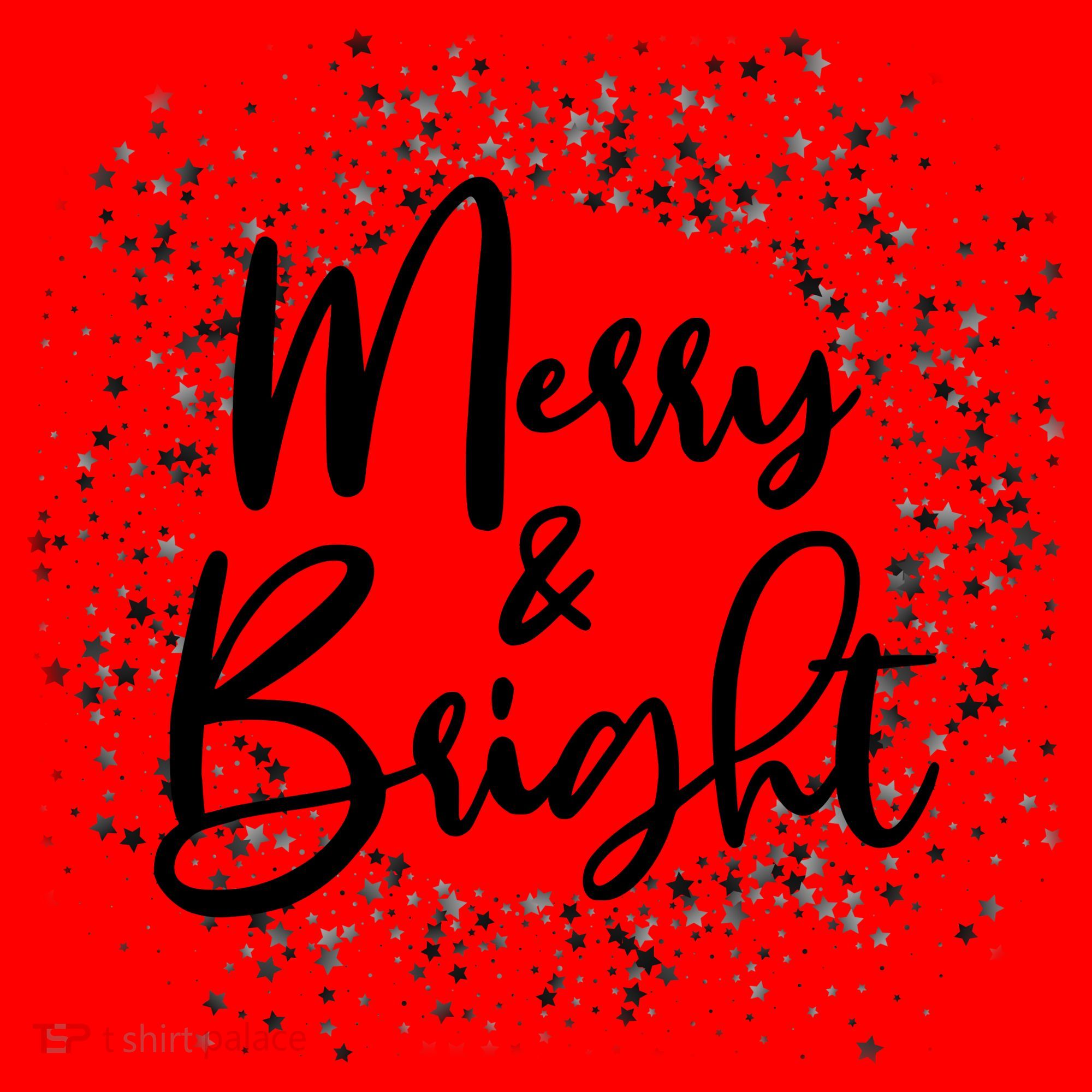 Christmas Merry and Bright Santa Hat
