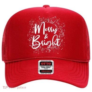 Christmas Merry and Bright Hat