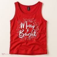 Christmas Merry and Bright Tank Top thumb 2