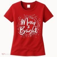 Christmas Merry and Bright Women's T-Shirt thumb 0