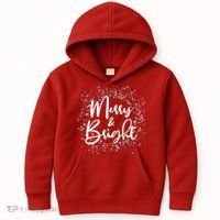 Christmas Merry and Bright Kids Hoodie thumb 0