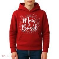 Christmas Merry and Bright Kids Hoodie thumb 4