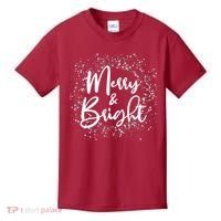 Christmas Merry and Bright Kids T-Shirt thumb 0