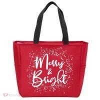 Christmas Merry and Bright Tote Bag thumb 0