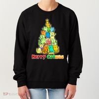 Christmas Merry Catmas Tree Women's Sweatshirt thumb 0