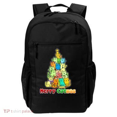 Christmas Merry Catmas Tree Backpack