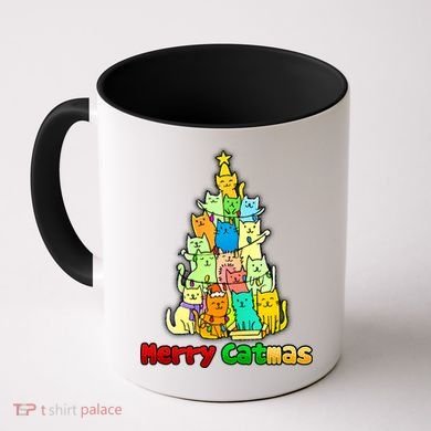 Christmas Merry Catmas Tree Coffee Mug
