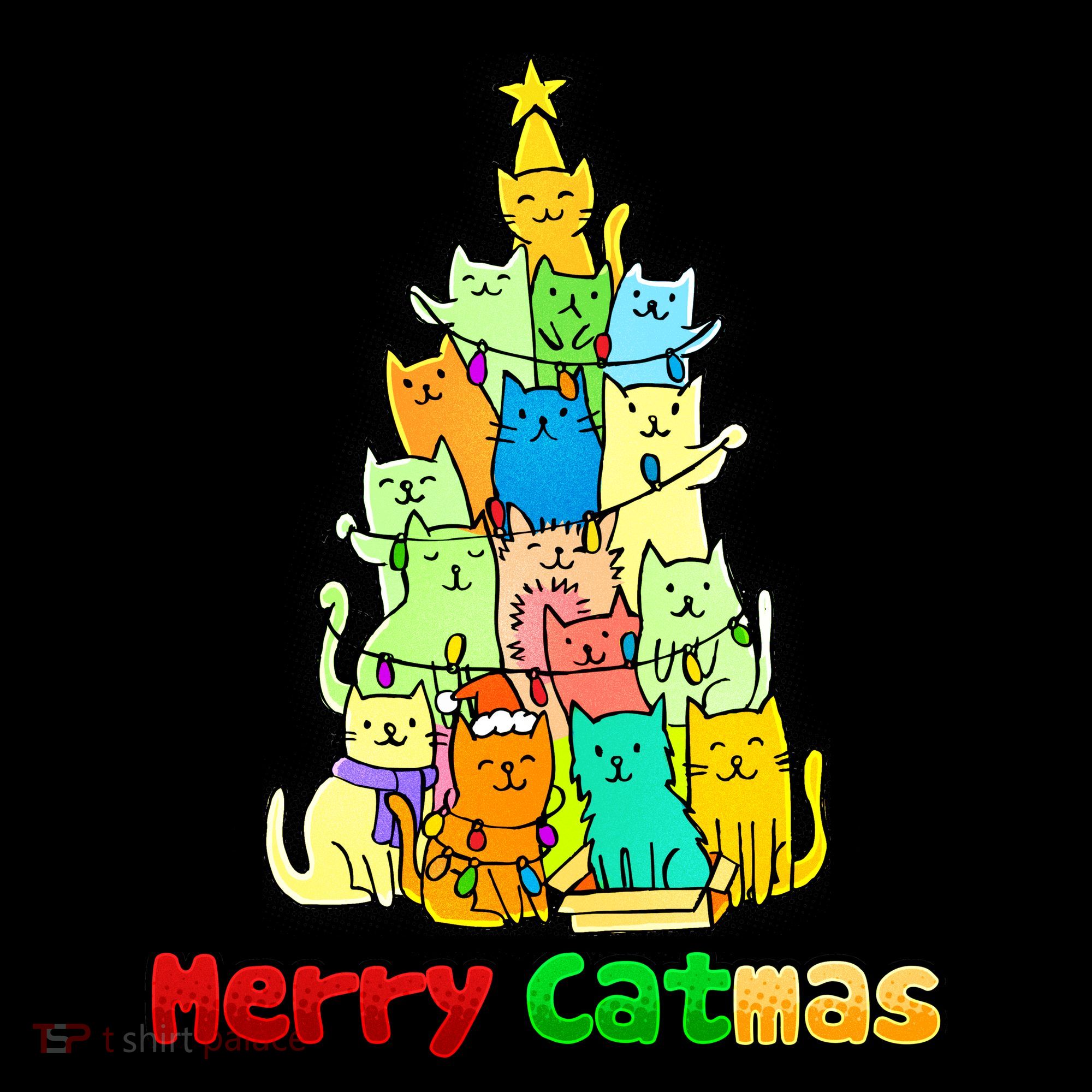 Christmas Merry Catmas Tree Coffee Mug