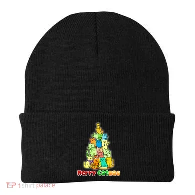 Christmas Merry Catmas Tree Beanie