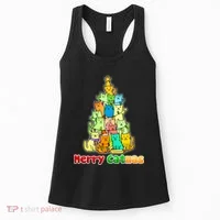 Christmas Merry Catmas Tree Women's Tank Top thumb 0