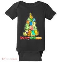 Christmas Merry Catmas Tree Baby Bodysuit thumb 0