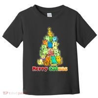 Christmas Merry Catmas Tree Toddler T-Shirt thumb 0