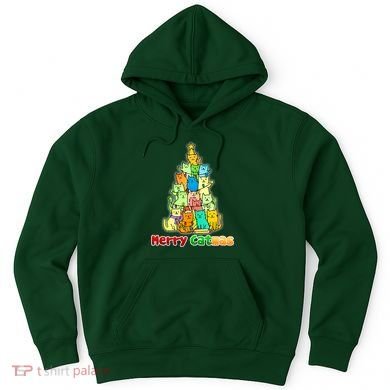 Christmas Merry Catmas Tree Hoodie
