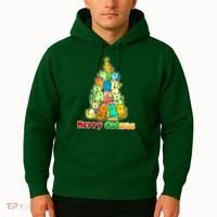 Christmas Merry Catmas Tree Hoodie thumb 2