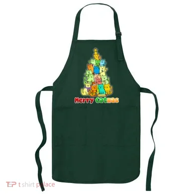 Christmas Merry Catmas Tree Apron